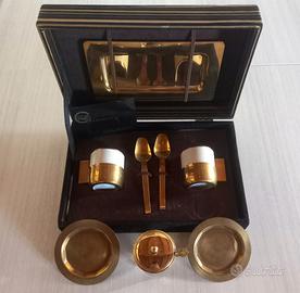 Servizio da Caffè in Ottone Mori Ghidini Anni70/80