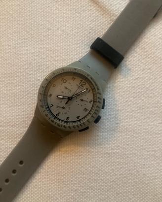 Swatch crono plastic grigio funzionante