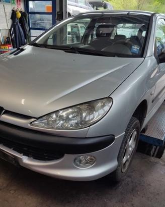 Ricambi PEUGEOT 206 1360cc benzina del 2003