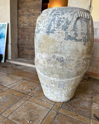 Vaso antico orcio giara in terracotta