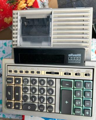 Calcolatrice olivetti logos 442