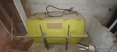 Botte diserbo trattore