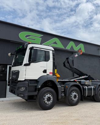 MAN 41.520 TGS nuovo scarrabile TAM 40Ton 8x4