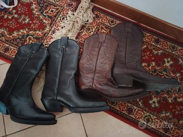 stivali uomo pelle taglia 40
