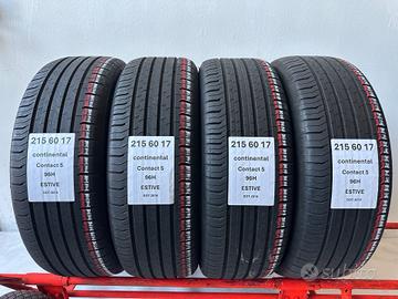 4 gomme 215 60 17 Continental