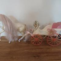 Barbie carrozza con cavallo cucina