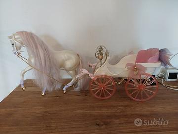 Barbie carrozza con cavallo cucina
