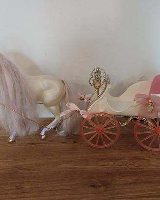 Barbie carrozza con cavallo cucina