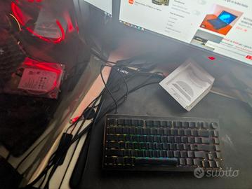 Tastiera Pc Epomaker Nera rgb