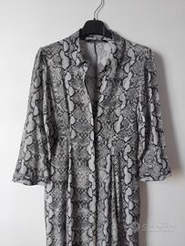 Vestito Zara Donna Pelle di Serpente