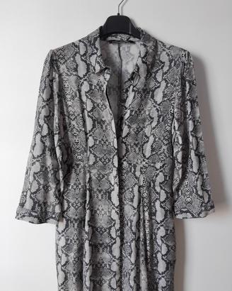 Vestito Zara Donna Pelle di Serpente