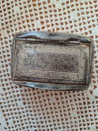 Antichissima  tabacchiera per tabacco per pipe 