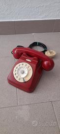 telefono SIEMENS rosso vintage 