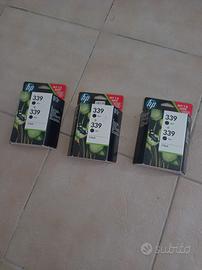 cartucce stampante HP 339 nero 2-pack 