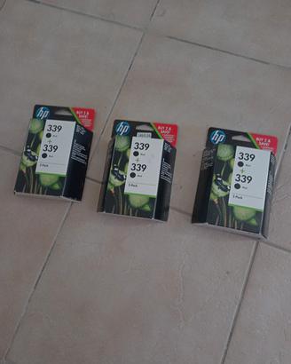 cartucce stampante HP 339 nero 2-pack 