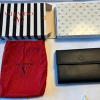 Portafoglio Valentino vintage nero