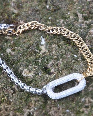 braccialetto  bicolore 