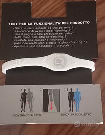 Braccialetto in silicone bianco della marca Power 