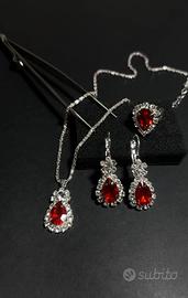 ✨Composè Con Pietra Rossa✨