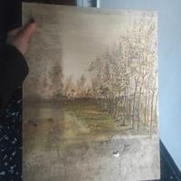 Quadro paesaggio natura