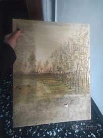 Quadro paesaggio natura