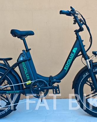 Bici elettrica fat con acceleratore nuova garanzia