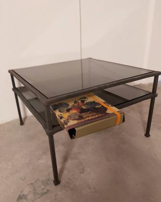 Tavolo artigianale in ferro battuto