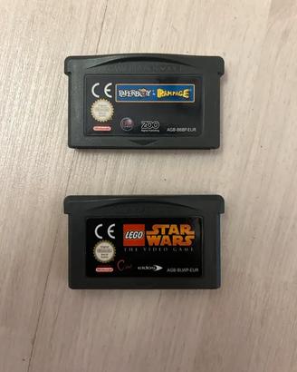 Lotto Game Boy Lego Star Wars + Rampage
