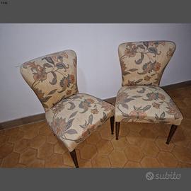 coppia poltroncine anni 50  60