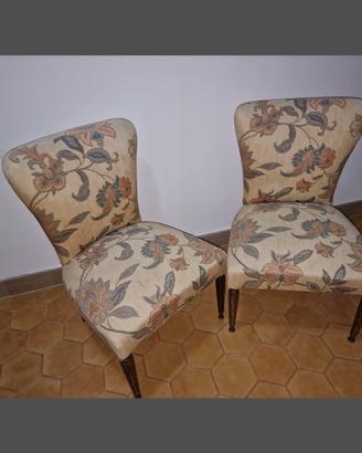 coppia poltroncine anni 50  60