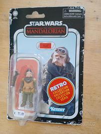 STAR WARS MANDOLARIAN RETRO GAME KUIIL KENNER 9 CM