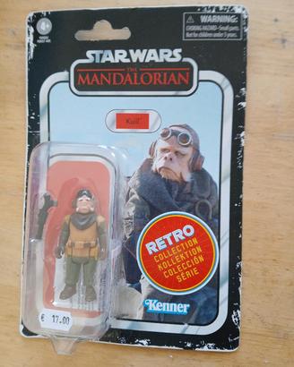 STAR WARS MANDOLARIAN RETRO GAME KUIIL KENNER 9 CM