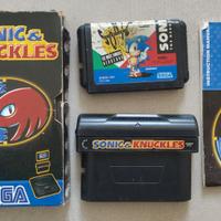 Sonic & Knuckles+ Sonic the Hedgehog-Mega Drive 1
