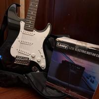 Chitarra elettrica + amplificatore + custodia