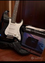 Chitarra elettrica + amplificatore + custodia