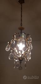 Lampadario e lampade vintage