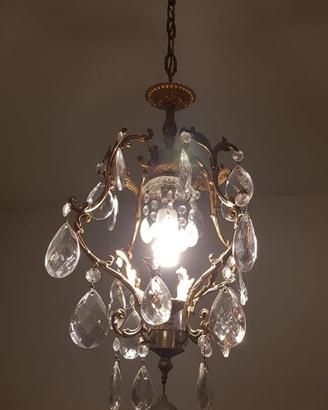Lampadario e lampade vintage