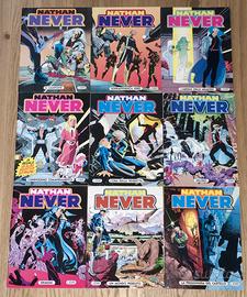 Lotto Nathan Never dal 16 al 24 fumetti Bonelli