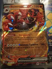 Carta Pokemon Incineroar Ex  034/162 Mint