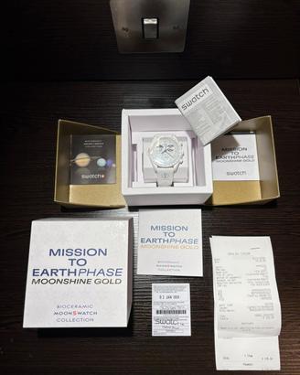OMEGA x SWATCH - “moonshine gold”