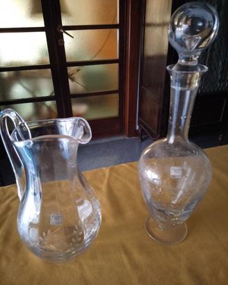 Servizio bicchieri cristallo "Christian Dior"