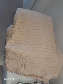 due trapunte estive singole beige