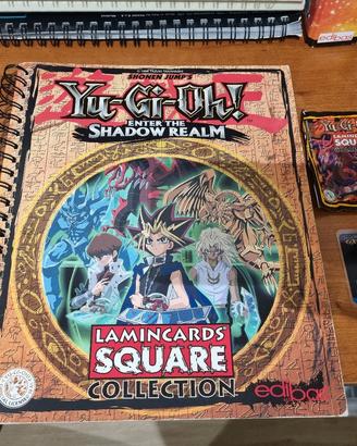 Album Yu Gi Oh  Lamincards + 3 carte e bustina