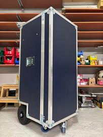 Baule equitazione modello economy blu