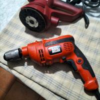 Smerigliatrice più Trapano a percussione 