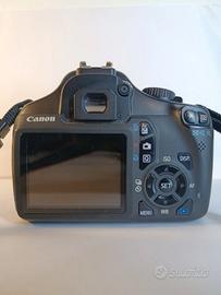 Canon EOS Rebel T3 due obiettivi(18-55, 55-250mm)