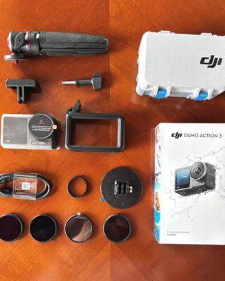 DJI Action 3 + Tripod + ND Filters