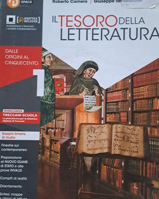 libro il tesoro della letteratura 1