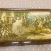 Quadro antico su stampa