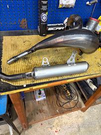 Marmitta completa fantic racing (HGS)